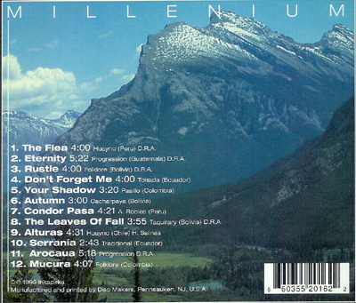 Millenium Back Cover